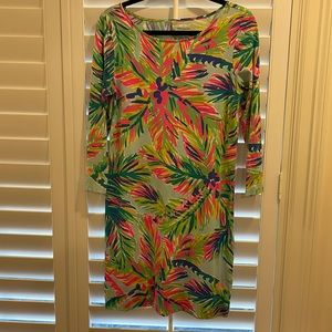 Multi color Palm Dress